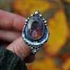 SALE - Size 8, Autumn Light, Super Seven Amethyst