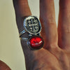 SIZE 8.75, For the Dead Travel Fast, Dracula, Garnet