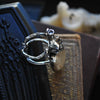 SIZE 7.5, The Castle is Old, Dracula, Garnet in Quartz