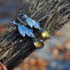 Falling Leaves, Earring Pair