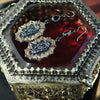 Crates of Dirt, Earrings, Dracula, Garnet