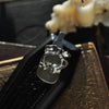SIZE 7.5, The Castle is Old, Dracula, Garnet in Quartz