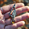 Falling Leaves, Earring Pair