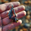 Falling Leaves, Earring Pair