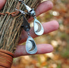 Pumpkin Witch Kitty, Earring Pair