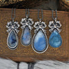 Pendant, Blue Seam Opal