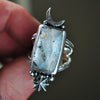 Size 7, Winter Moon, Medusa Quartz