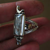 Size 7, Winter Moon, Medusa Quartz