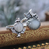 Size 7, Moon&Star, Moonstone and Sapphire
