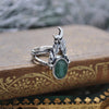 Size 6.25, Winter Greenery, Emerald