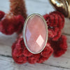 Size 7.5-8, Candy Empress Ring, Pink Opal
