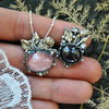 Moon Garden, Moon&Star set, Necklace and Made-To-Size ring