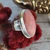 Size 7.5-8, Candy Empress Ring, Pink Opal