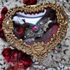 Size 6.5, Oceans of Time.. Ruby and Garnets