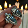 Size 7.5, Blue Flame, Superstions & Lore, Labradorite