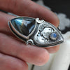 Size 7.5, Blue Flame, Superstions & Lore, Labradorite