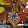 Pendant, Falling Leaves, Superstions & Lore, Included Quartz