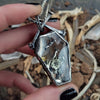 Thread to the Underworld! Pyrite, Garnet, Diamond, Sapphire Coffin