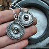 Circle of Salt, Pendant, Superstions & Lore, Dark Star Sapphire