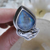 Size 6.5-7, Blue Flame, Superstions & Lore, Moonstone