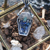 Thread to the Underworld! Blue Sapphire Coffin