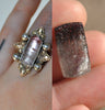 Custom Order!! SUPER SEVEN, Holy Crest Ring, Sterling and Fine Silver and Brass